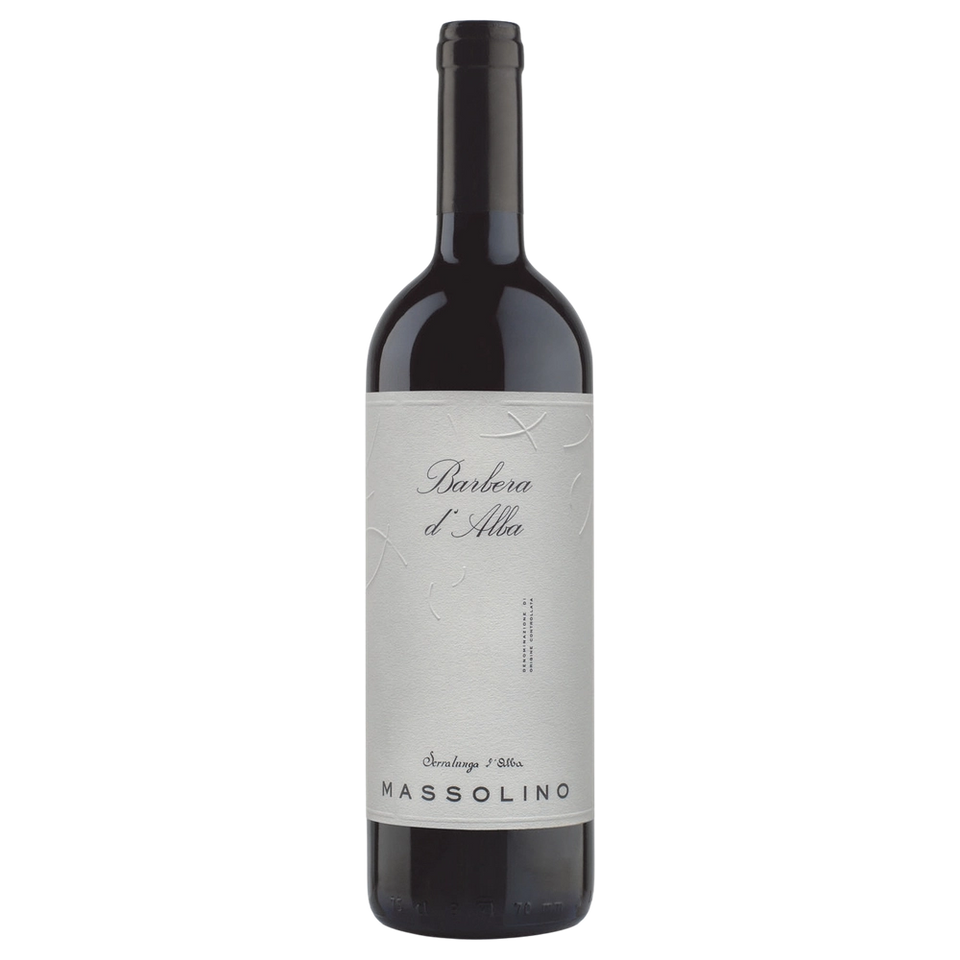 A bottle of Massolino Barbera d'Alba 2025 750ml Red Wine