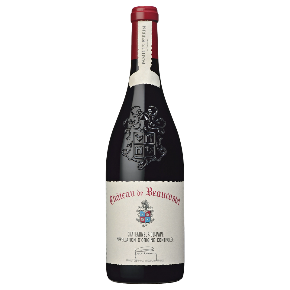 A bottle of Château de Beaucastel Châteauneuf du Pape Rouge 2022 750ml Red Wine