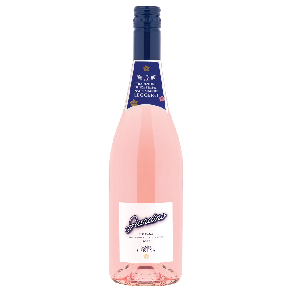 A bottle of Santa Cristina Giardino Rosé Toscana IGT 2025 750ml Red Wine