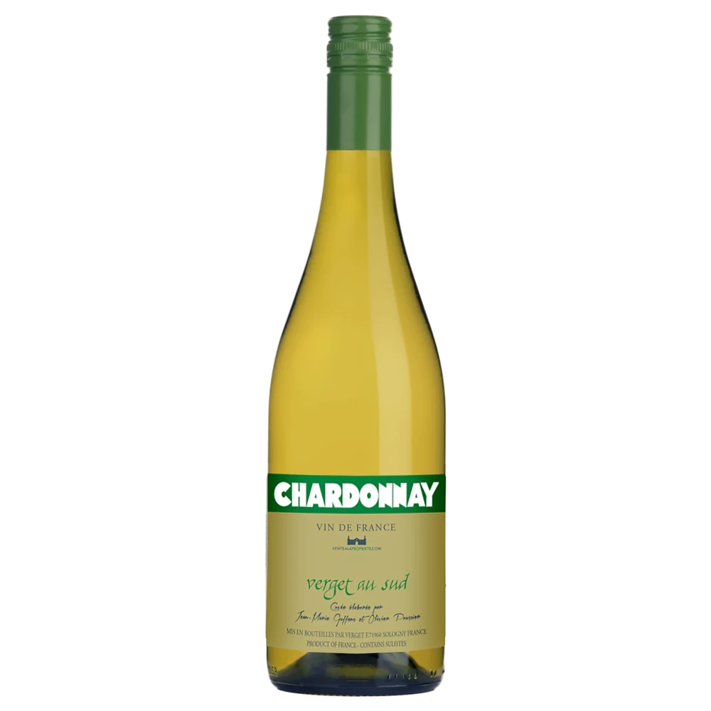 A bottle of Verget au Sud Vin de France Chardonnay 2025 750ml White Wine