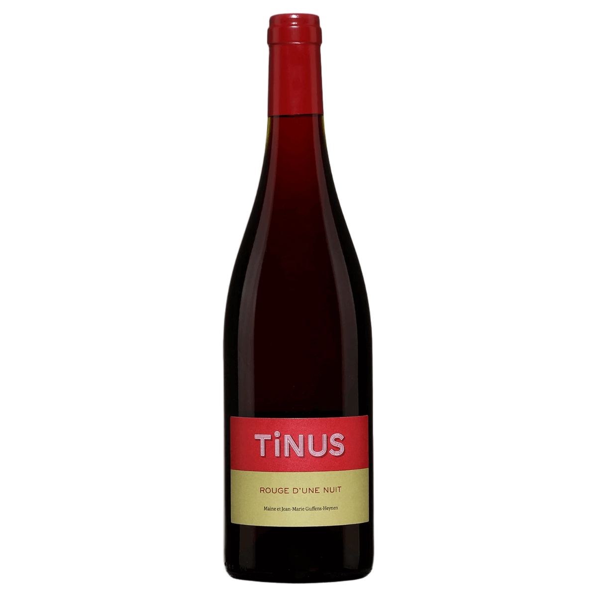 A bottle of Château des Tourettes Vin de France Tinus Rouge d'une Nuit 2025 750ml Red Wine