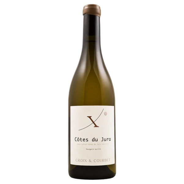 A bottle of Croix & Courbet Côtes du Jura Ouillé Savagnin 2023 750ml White Wine