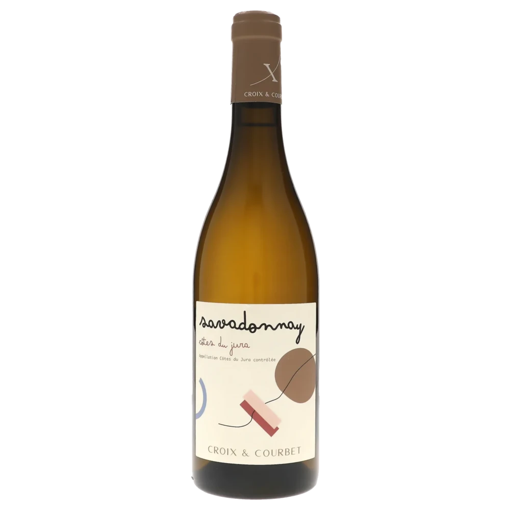 A bottle of Croix & Courbet Côtes du Jura Savadonnay 2023 750ml White Wine