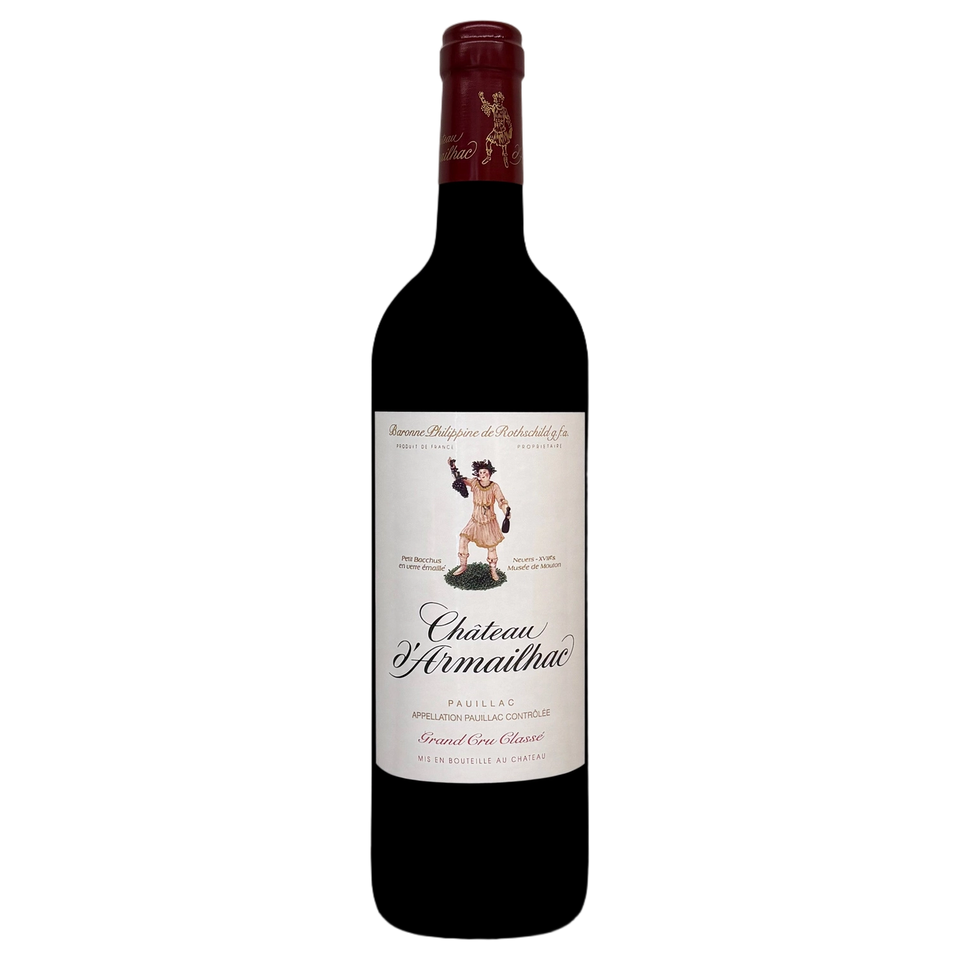 A bottle of Chateau D'Armailhac 2024 6000ml Red Wine
