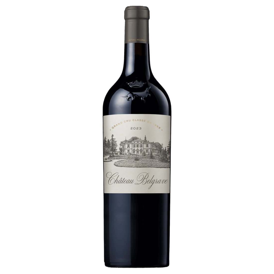 A bottle of Chateau Belgrave 2023 375ml Red Wine