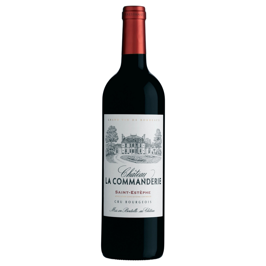 A bottle of Chateau La Commanderie 2020 750ml Red Wine