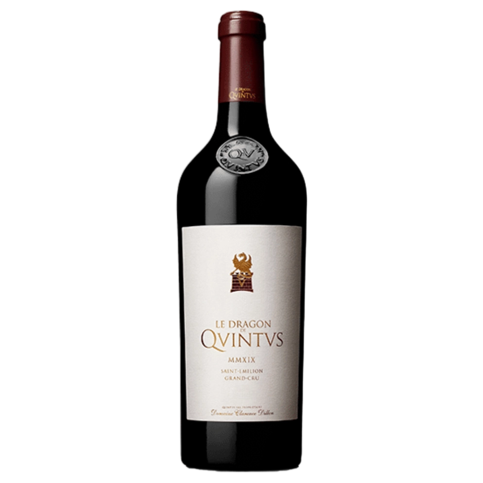 A bottle of Le Dragon De Quintus 2024 750ml Red Wine
