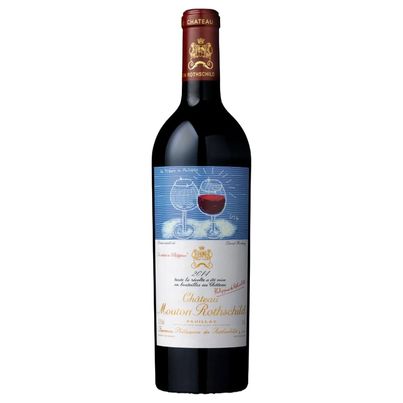 A bottle of Chateau Mouton Rothschild 2014 1500ml Red Wine