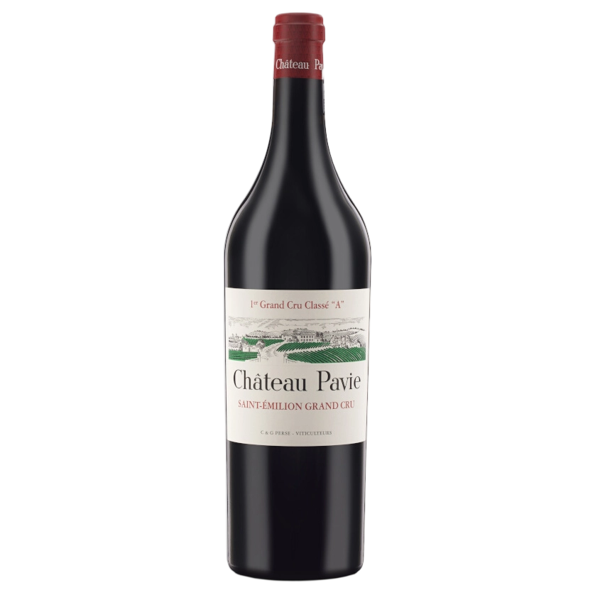 A bottle of Chateau Pavie 2000 3000ml Red Wine