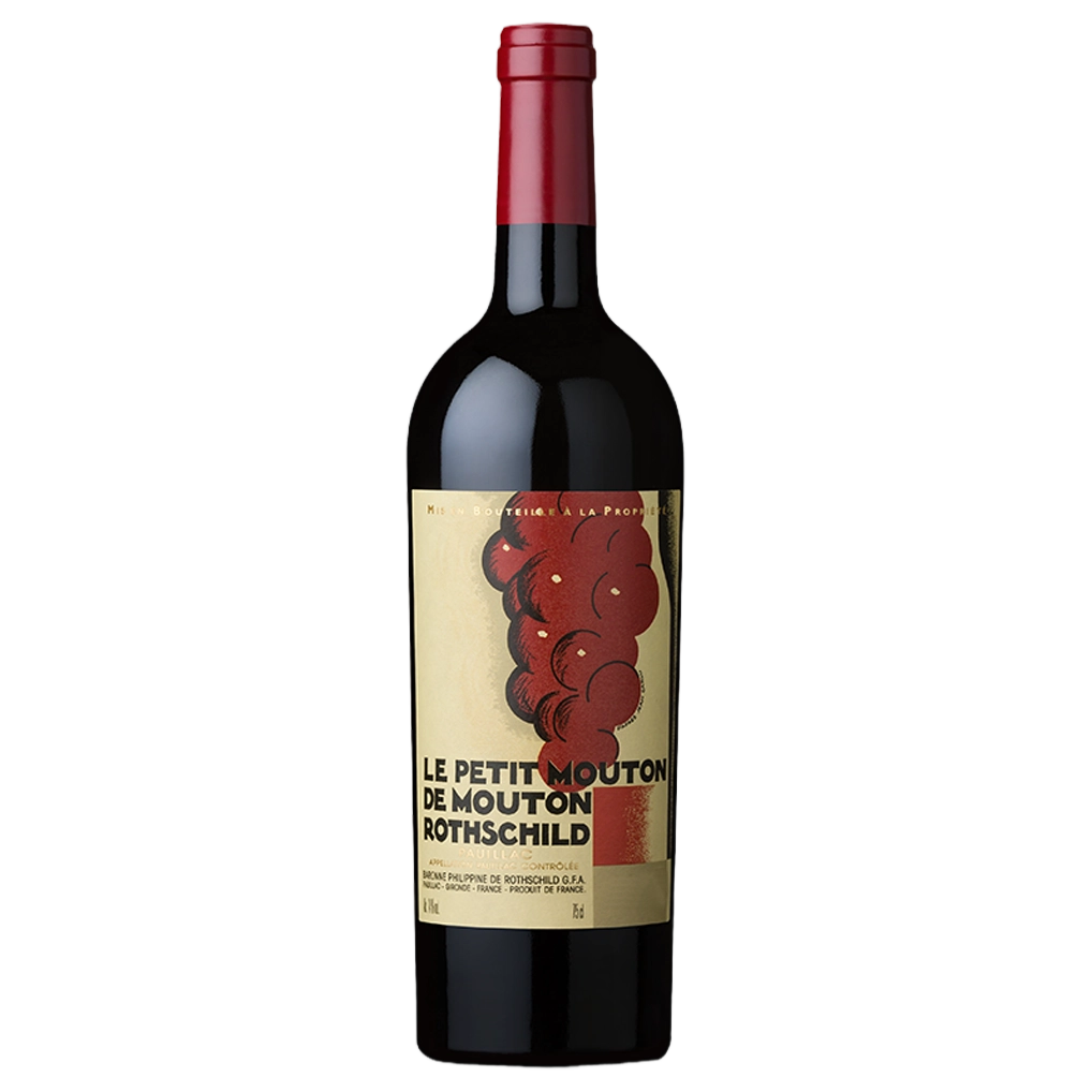 A bottle of Petit Mouton De Mouton Rothschild 2024 1500ml Red Wine
