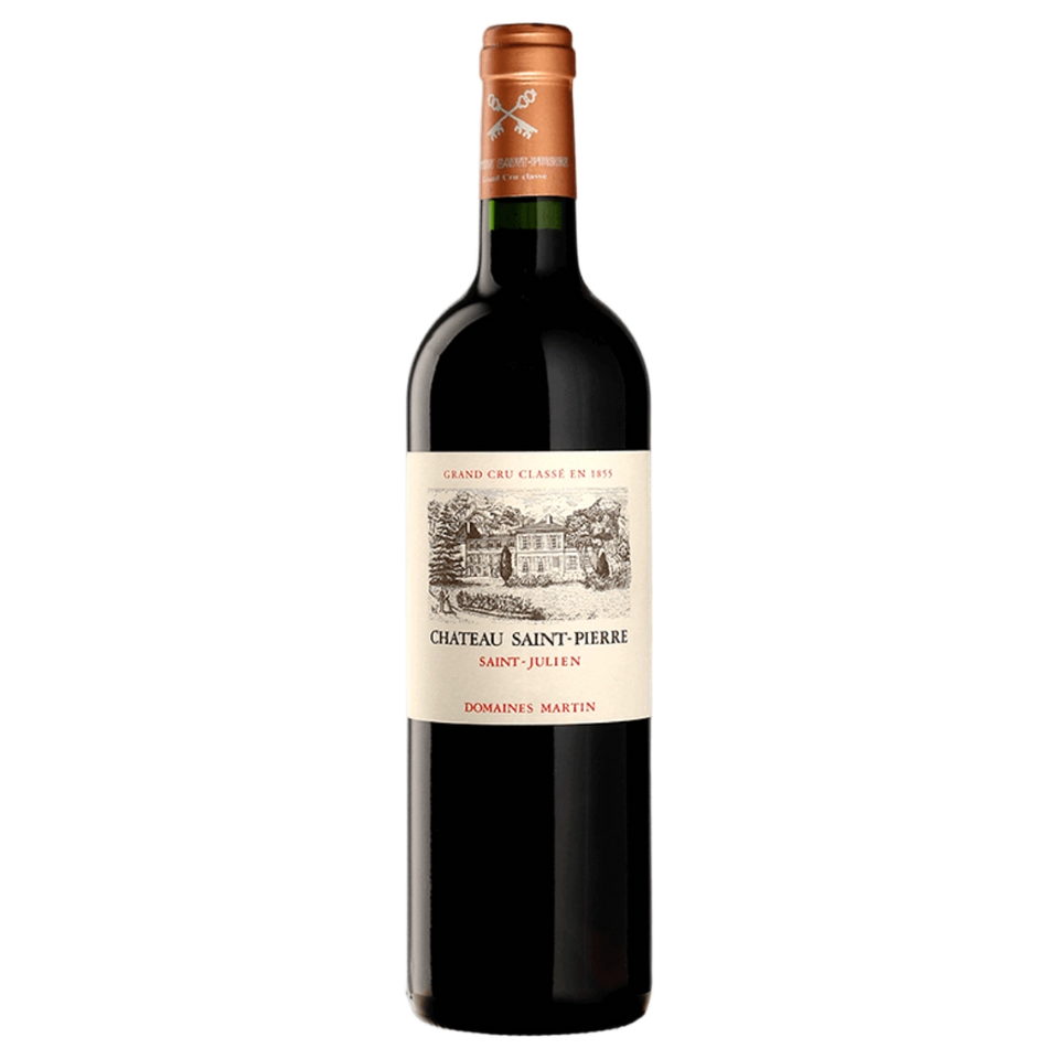 A bottle of Chateau Saint Pierre 2019 375ml Red Wine