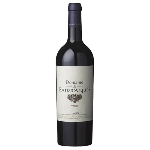 A bottle of Domaine De Baron'Arques Mouton Rothschild Estates Collection 2010 1500ml Red Wine