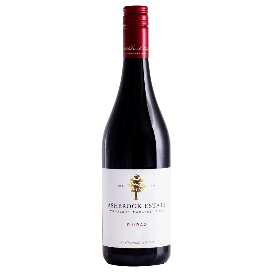 A bottle of Ashbrook Margaret River Shiraz 2022 750ml Red Wine