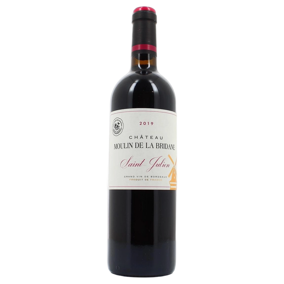 A bottle of Chateau Moulin De La Bridane 2019 750ml Red Wine