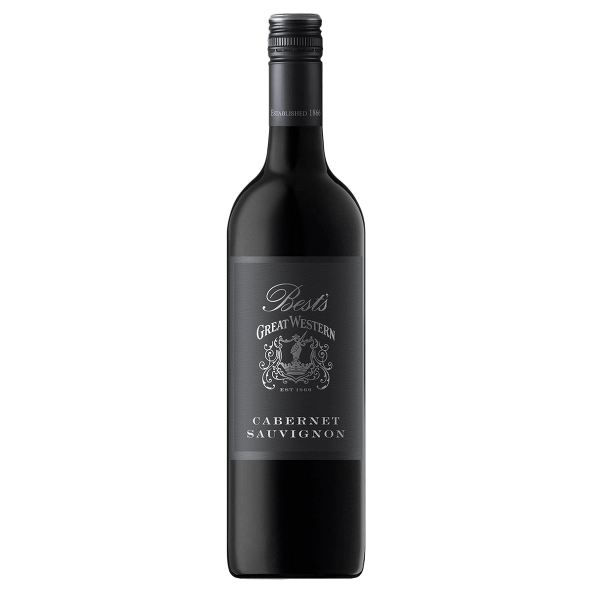 A bottle of Best's Great Western Cabernet Sauvignon 2022 750ml Red Wine