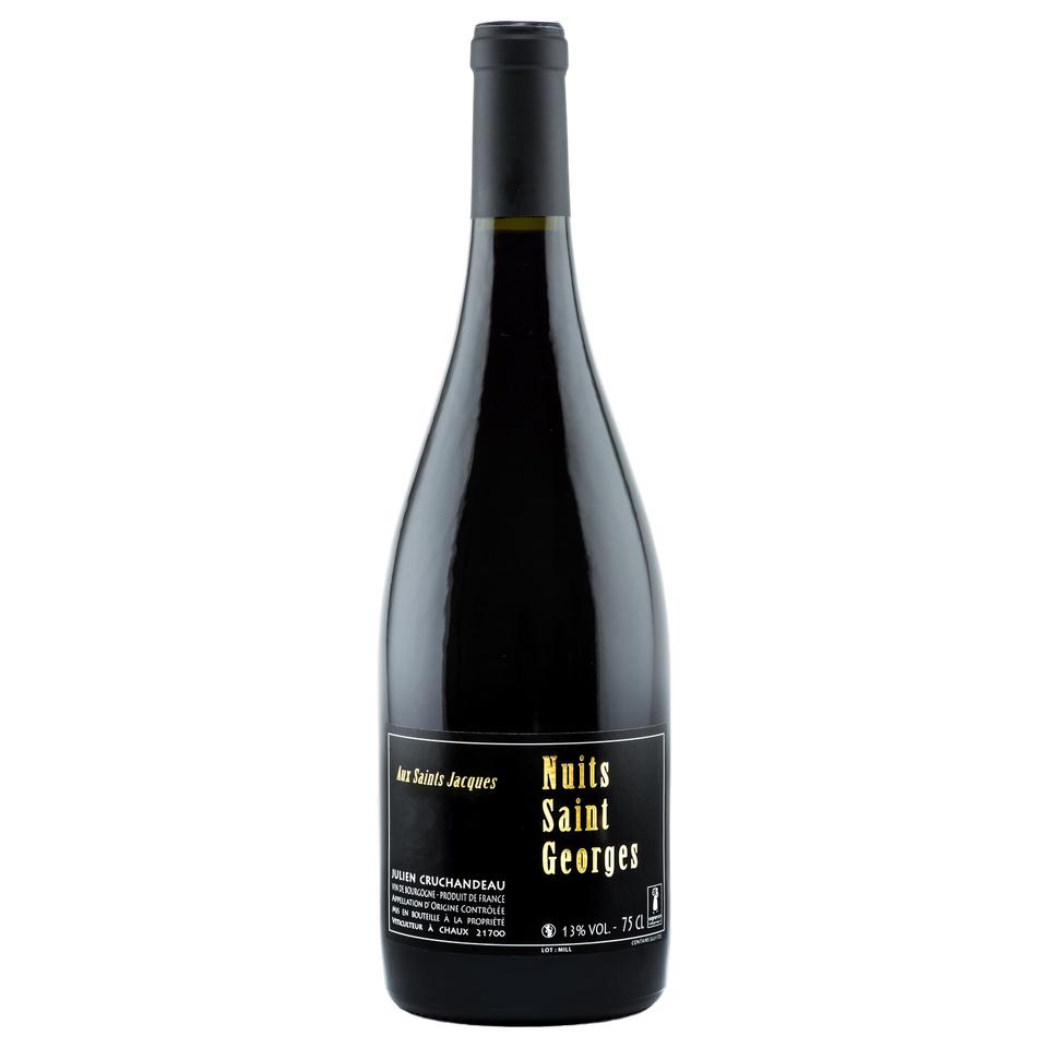 A bottle of Domaine Cruchandeau Bourgogne Hautes Cotes De Nuits Rouge 'Les Valançons' Red 2023 750ml Red Wine