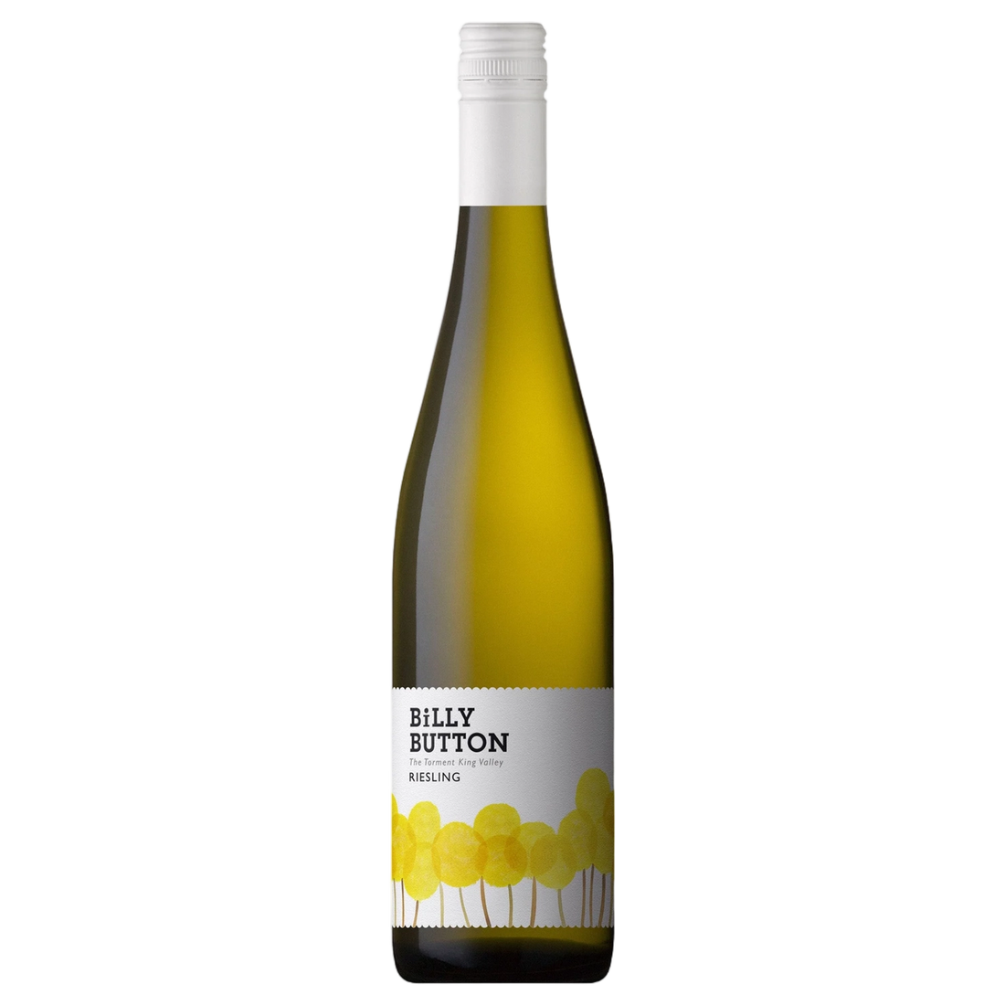A bottle of Billy Button Riesling 2024 750ml White Wine