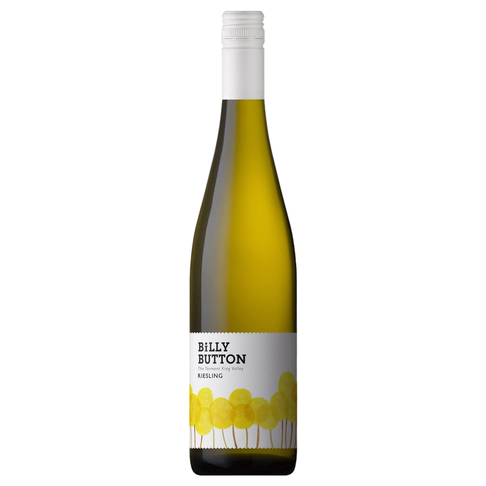 A bottle of Billy Button Riesling 2024 750ml White Wine