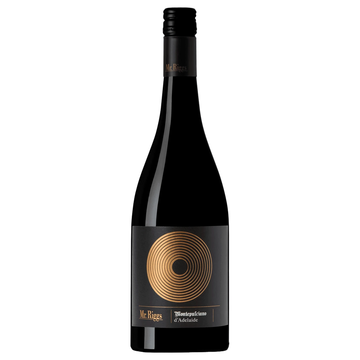 A bottle of Mr Riggs Montepulciano D'Adelaide 2024 750ml Red Wine
