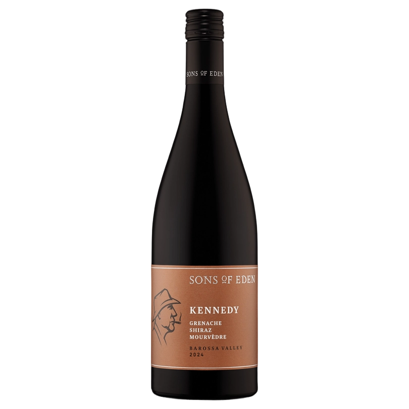 A bottle of Sons Of Eden Kennedy Grenache Shiraz Mourvedre 2024 750ml Red Wine