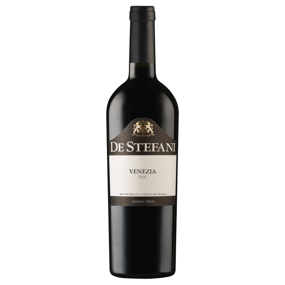 A bottle of De Stefani Venezia Rosso DOC 2023 750ml Red Wine