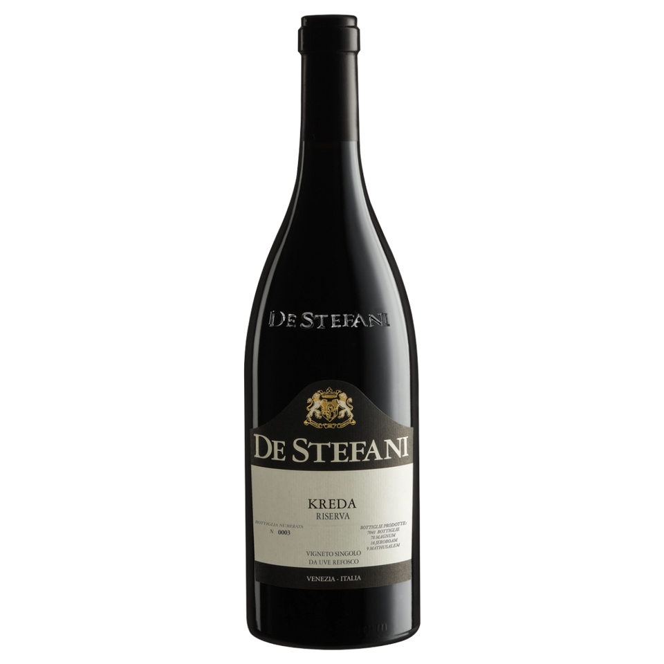 A bottle of De Stefani Kreda Grand Cru 2021 750ml Red Wine