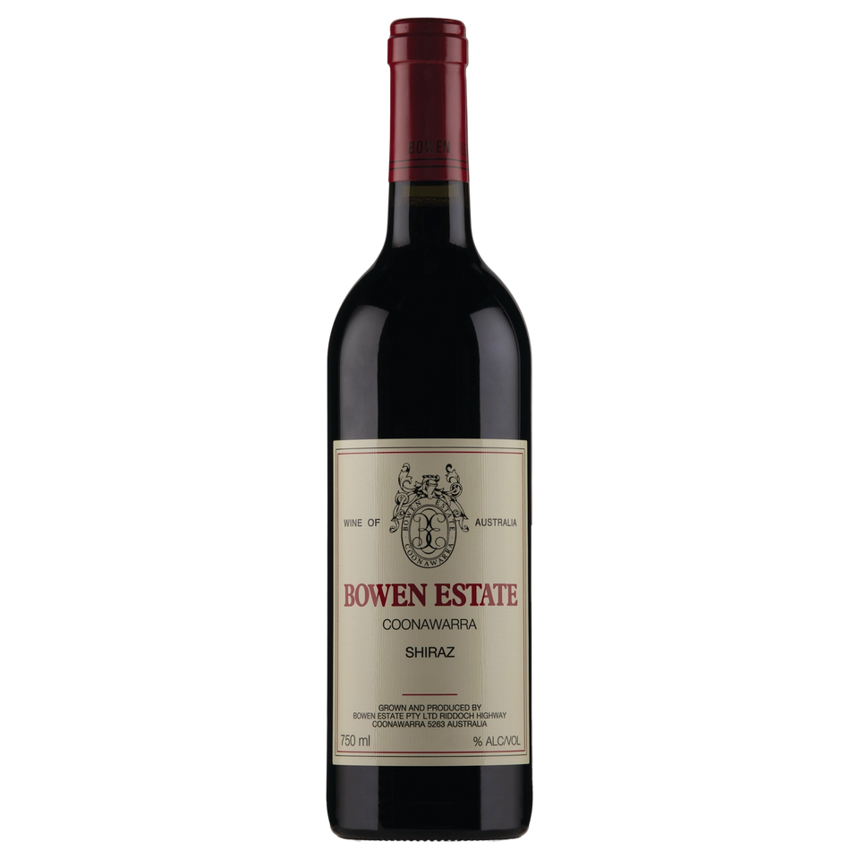 A bottle of Bowen Estate Shiraz 2024 750ml Red Wine