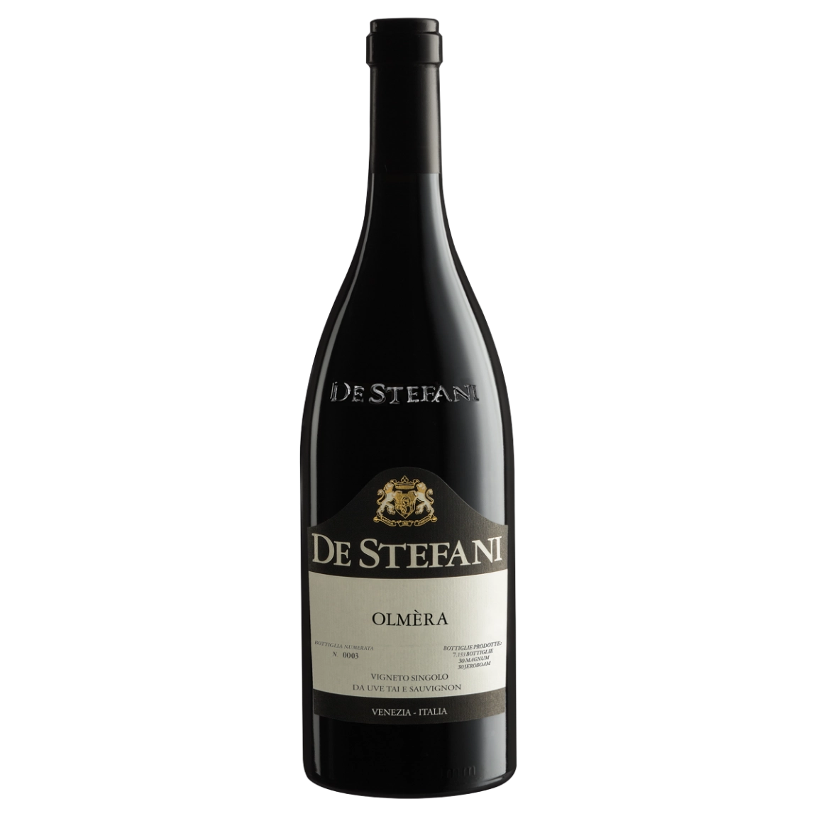 A bottle of De Stefani Olmera Grand Cru Vigneto Singolo 2023 750ml White Wine