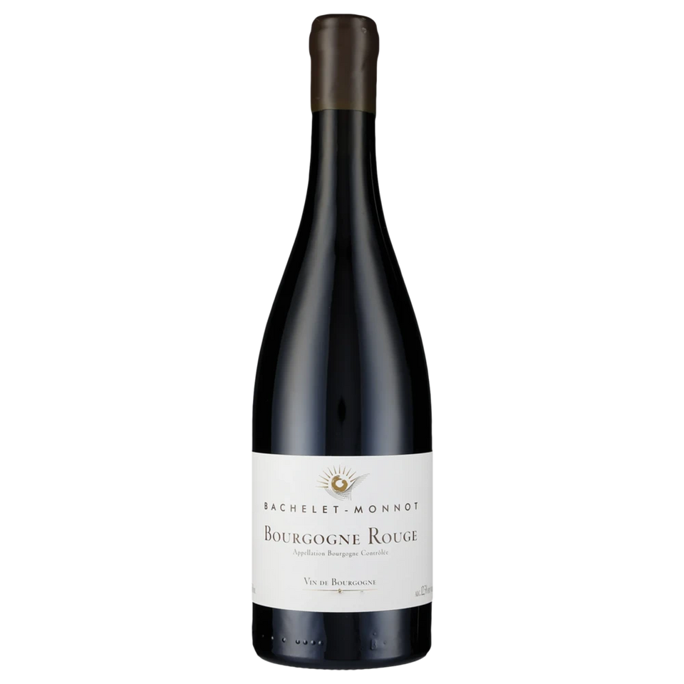 A bottle of Bachelet Monnot Bourgogne Rouge 2024 750ml Red Wine