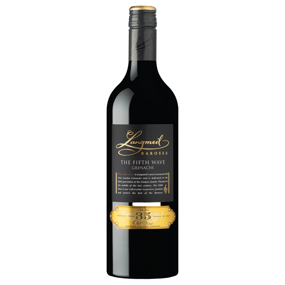 A bottle of Langmeil The Fifth Wave Grenache 2024 750ml Red Wine
