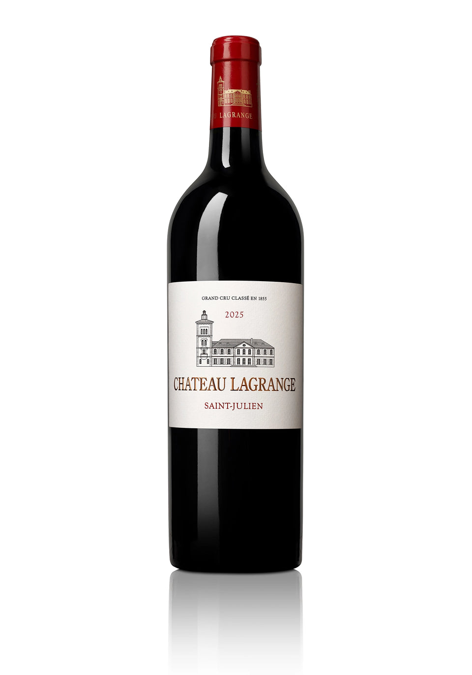 A bottle of Lagrange 2014 750ml Red Wine