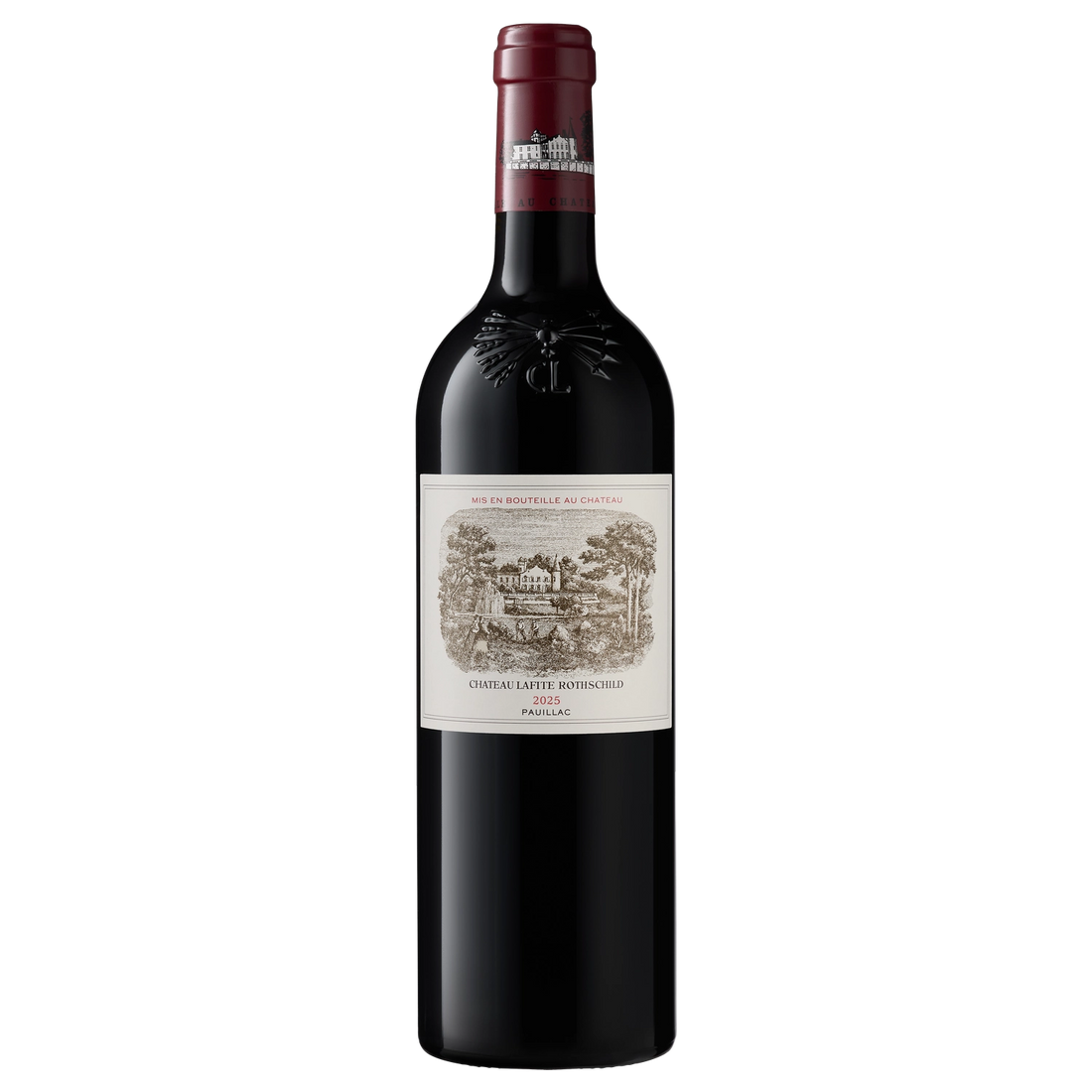 A bottle of Lafite Rothschild 2005 750ml Red Wine