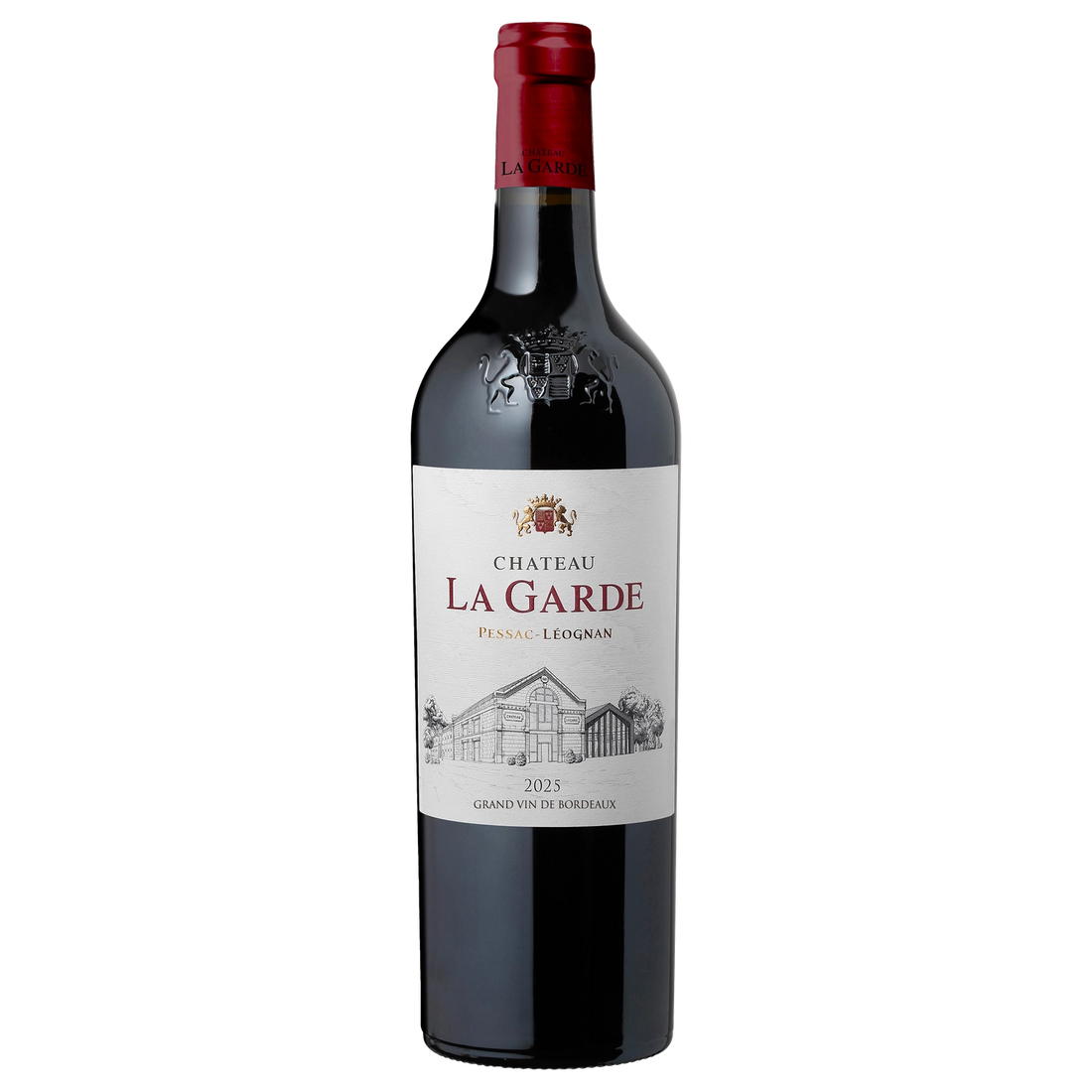 A bottle of La Garde Rouge 2020 6000ml Red Wine
