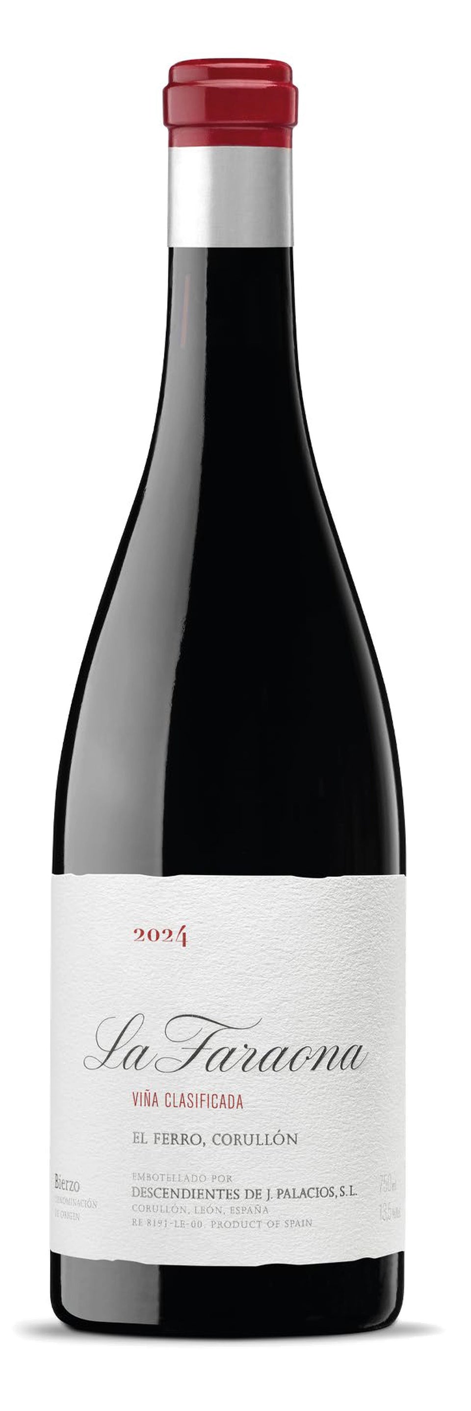 A bottle of A. Palacios La Faraona 2017 750ml Red Wine