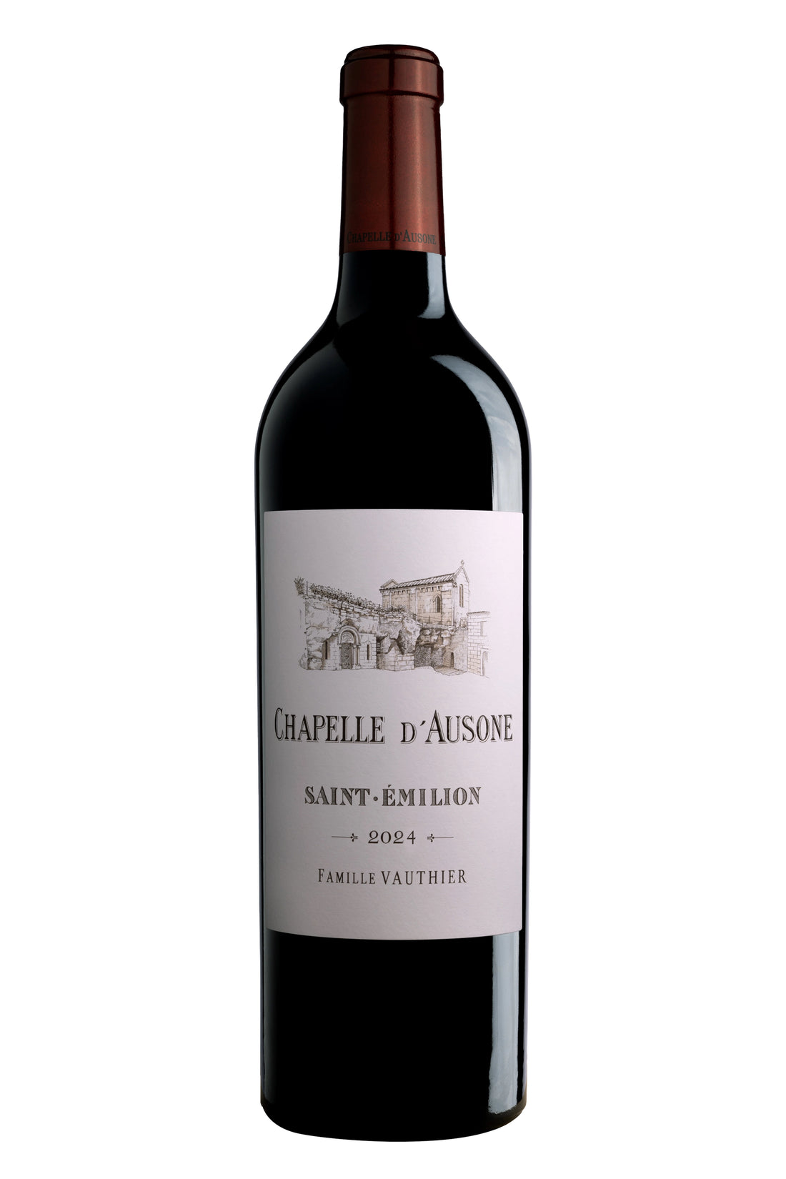 A bottle of Chapelle d'Ausone 2011 1500ml Red Wine
