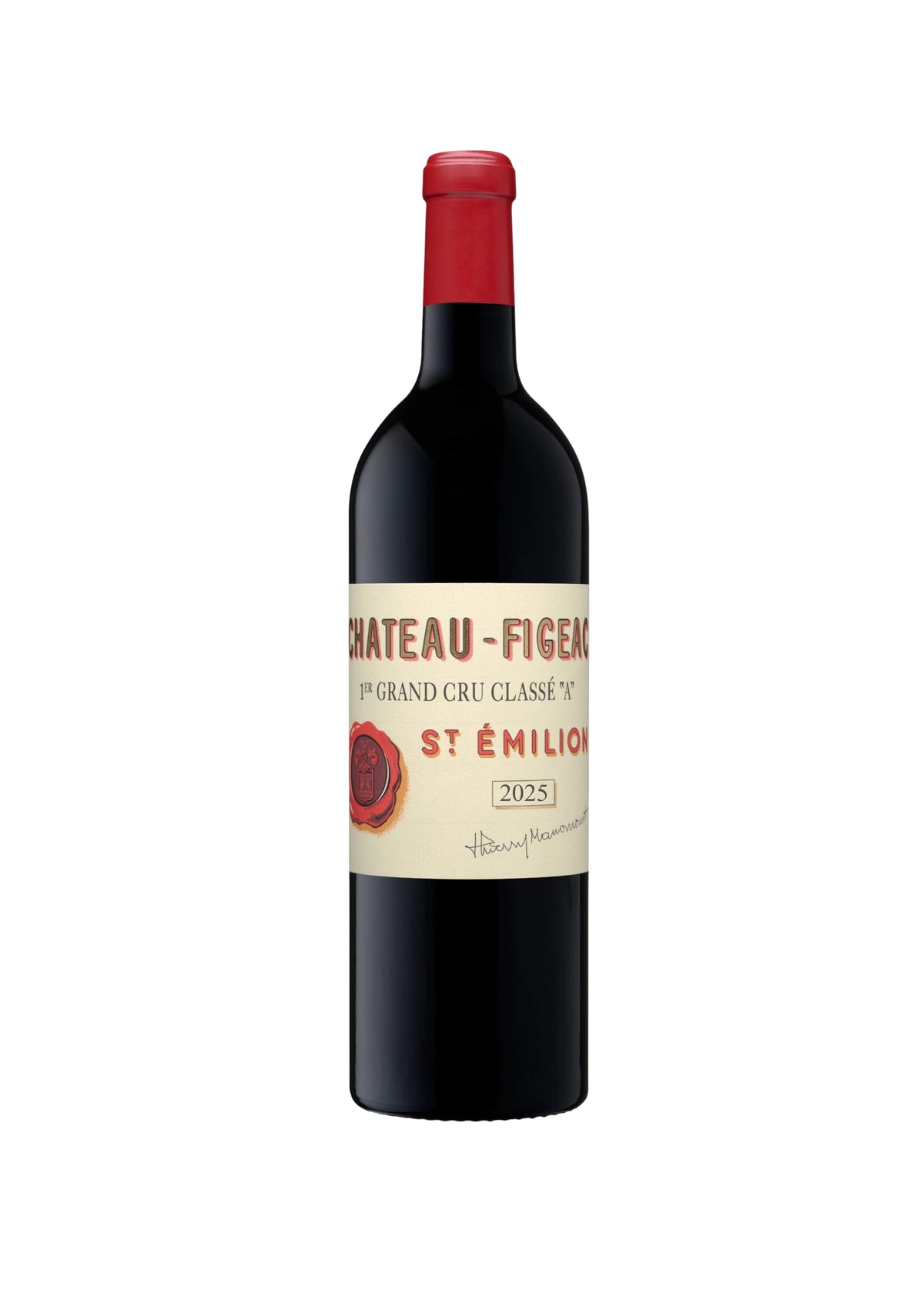 A bottle of Figeac 2021 1500ml Red Wine