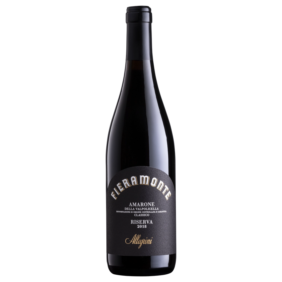 A bottle of Allegrini Fieramonte 2015 750ml Red Wine