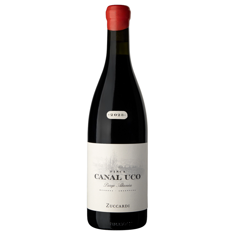 A bottle of Zuccardi Finca Canal Uco 2019 750ml Red Wine