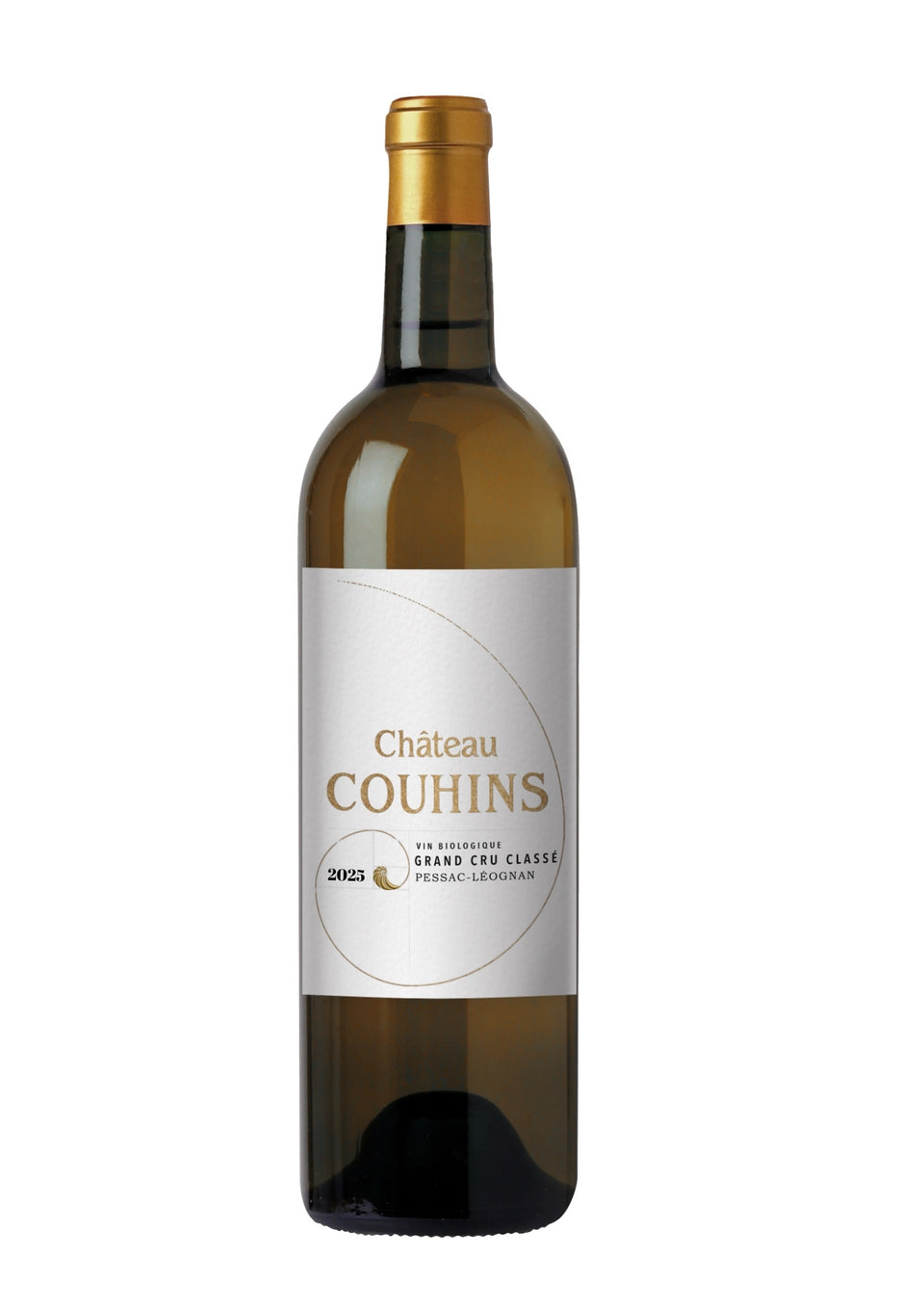 A bottle of Couhins Blanc (BIO ORGANIC) 2022 750ml White Wine