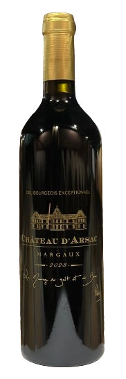 A bottle of Arsac 2022 750ml Red Wine
