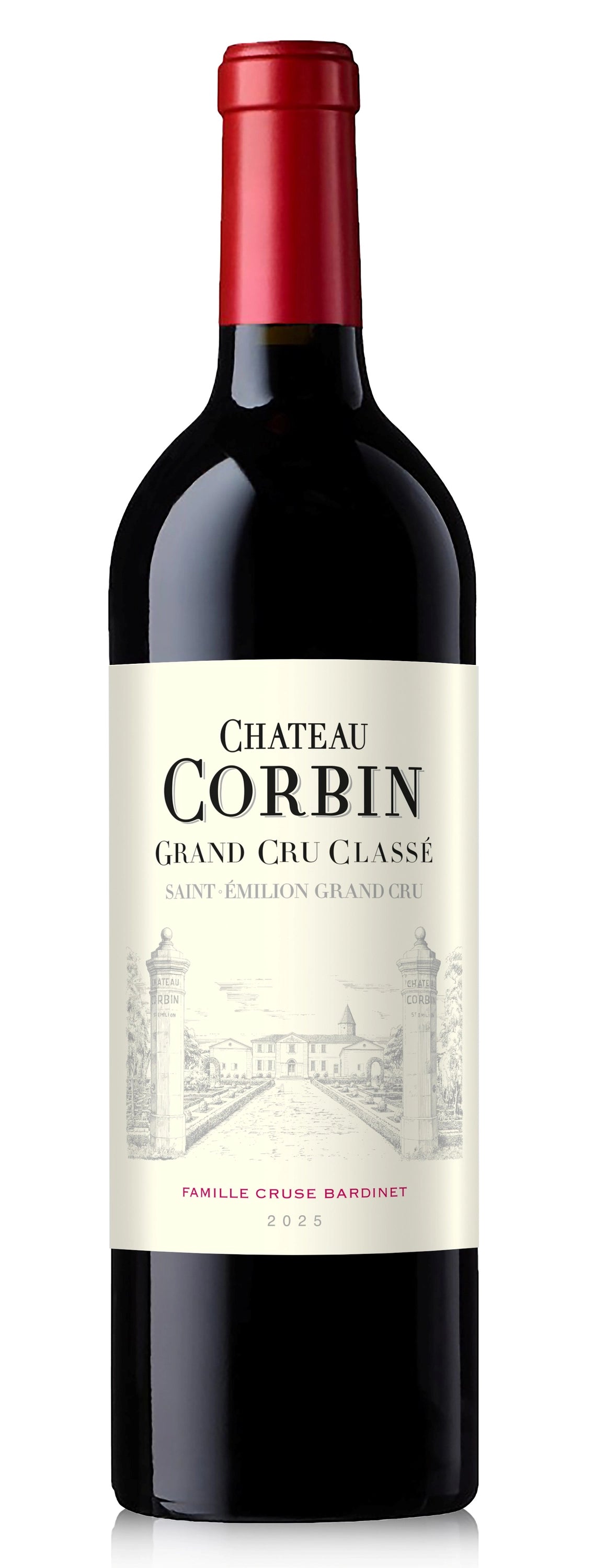 A bottle of Corbin 2022 750ml Red Wine