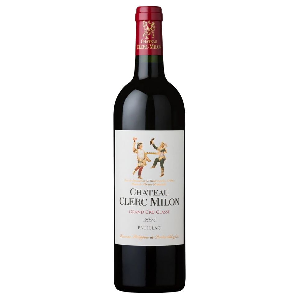 A bottle of Clerc Milon 2022 750ml Red Wine