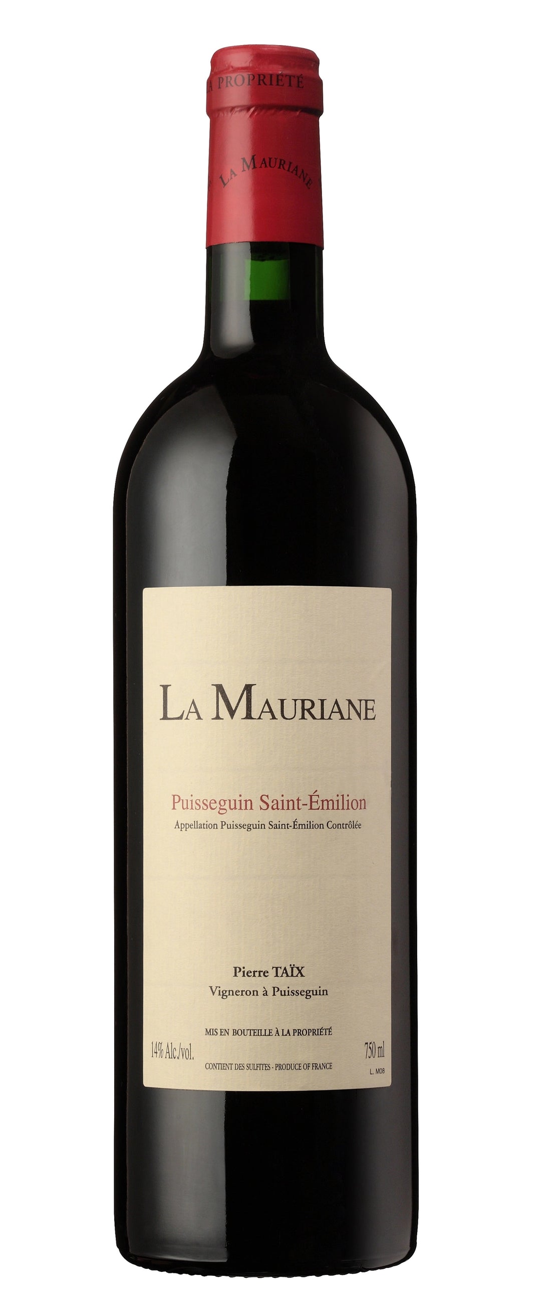 A bottle of Mauriane (BIO ORGANIC) 2022 750ml Red Wine