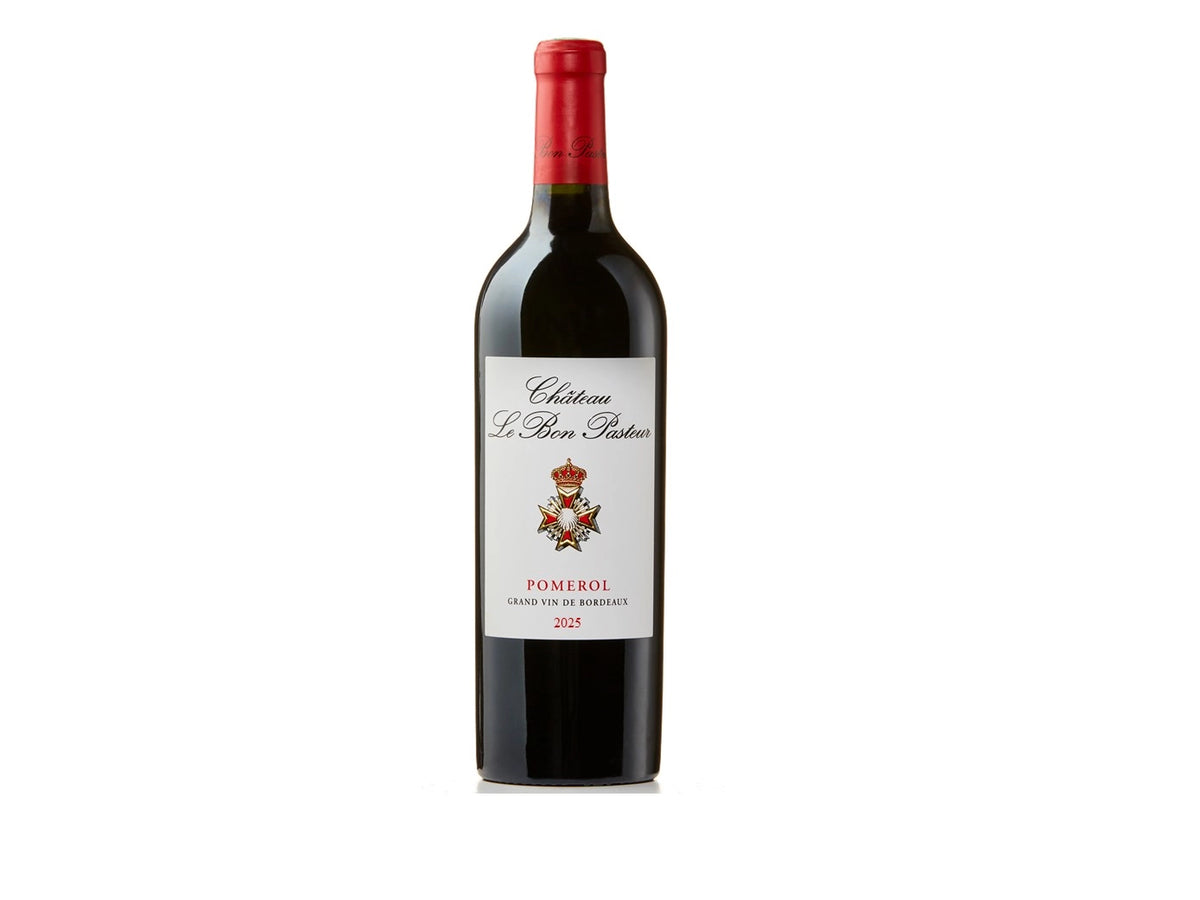 A bottle of Bon Pasteur 2022 750ml Red Wine