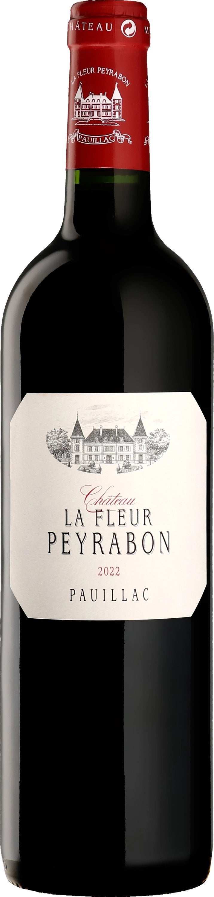 A bottle of Fleur Peyrabon 2022 750ml Red Wine