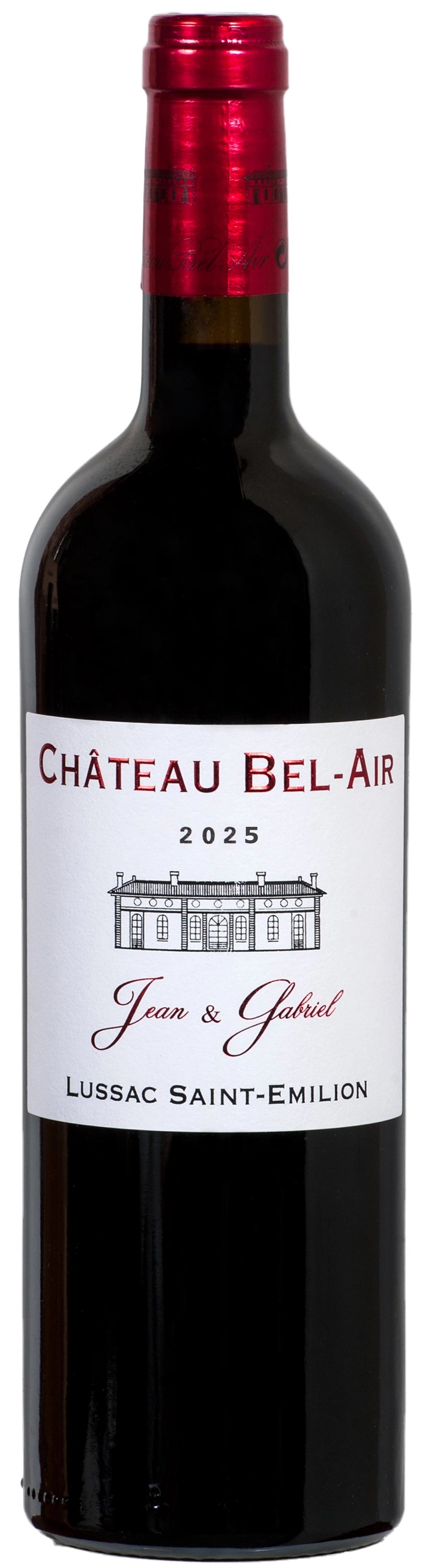 A bottle of Bel Air 'Jean & Gabriel' 2022 750ml Red Wine