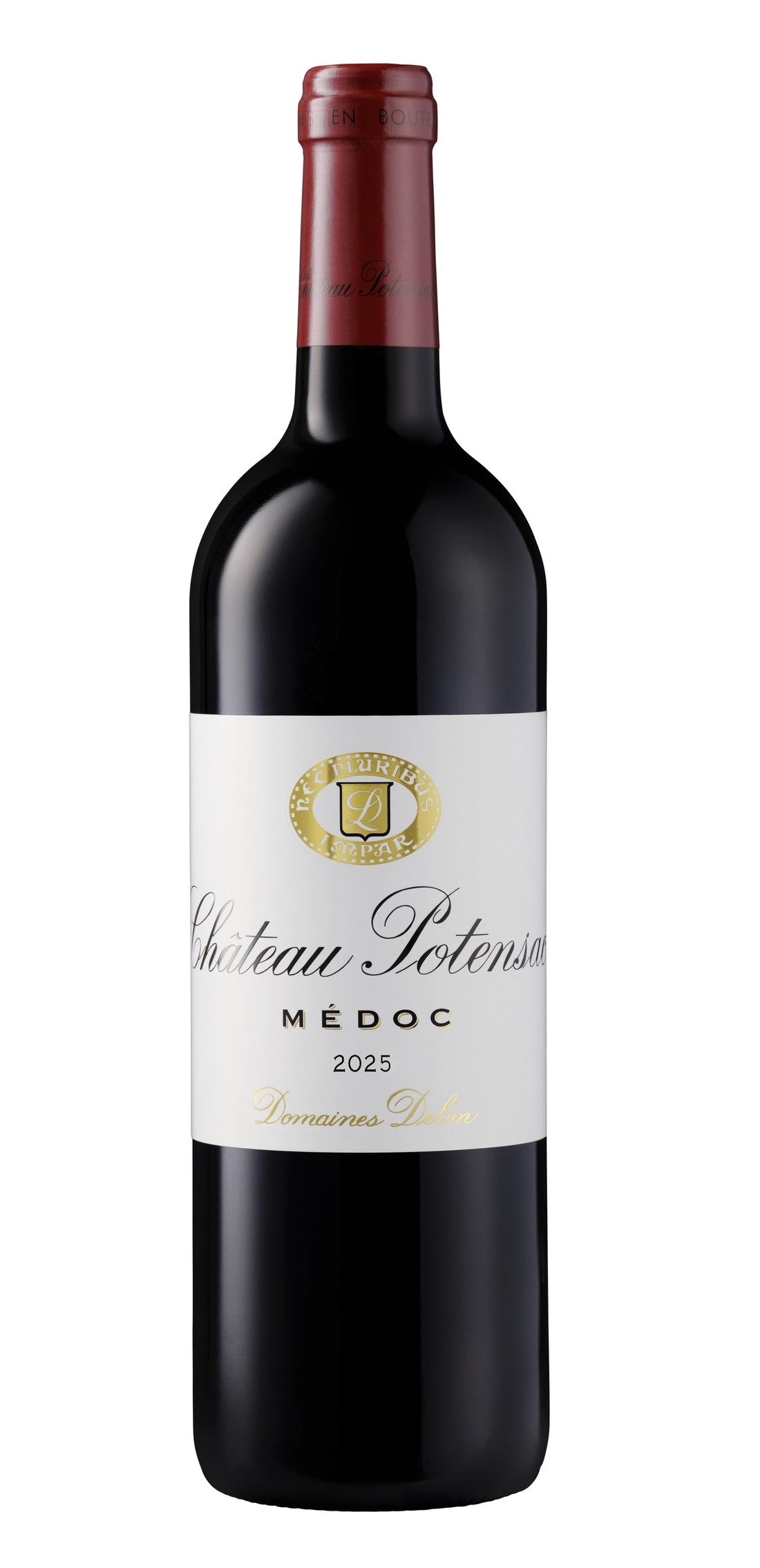 A bottle of Potensac 2022 750ml Red Wine