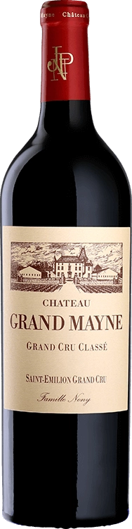 A bottle of Grand Mayne 2022 6000ml Red Wine