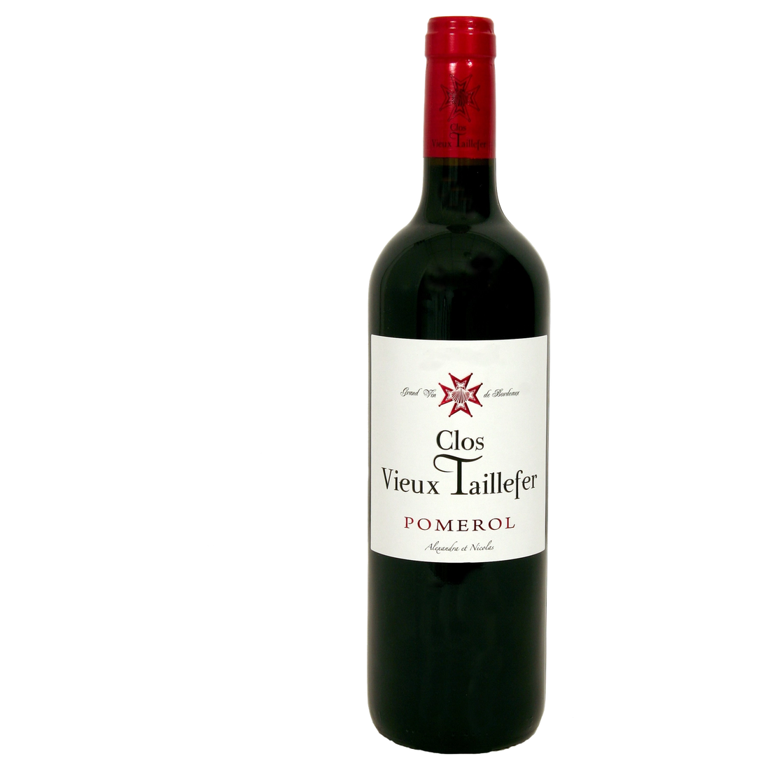 A bottle of Clos Vieux Taillefer 2022 750ml Red Wine
