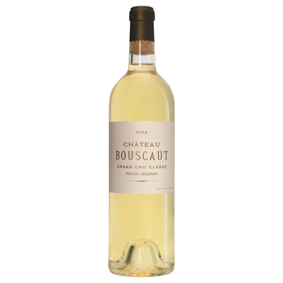 A bottle of Bouscaut blanc 2022 750ml White Wine